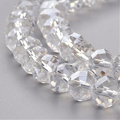 Glass Beads Strands GR10MMY-01L-1