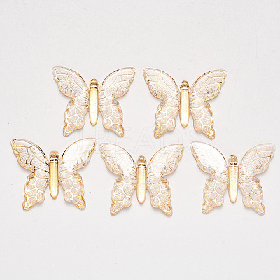 Transparent Acrylic Pendants LS-X-TACR-R140-06D-1