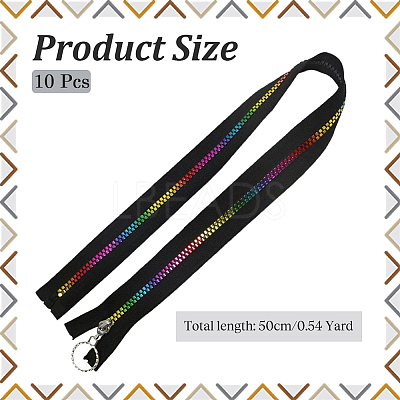 #5 Nylon Coil Zippers Rainbow Zipper Tape SENE-PW0003-115B-02-1