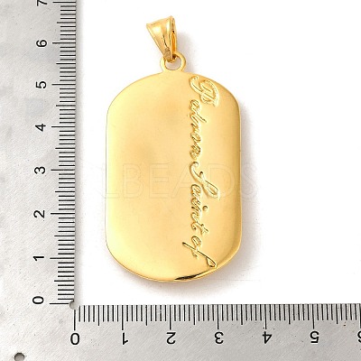 316L Surgical Stainless Steel Big Pendants STAS-B059-01G-07-1