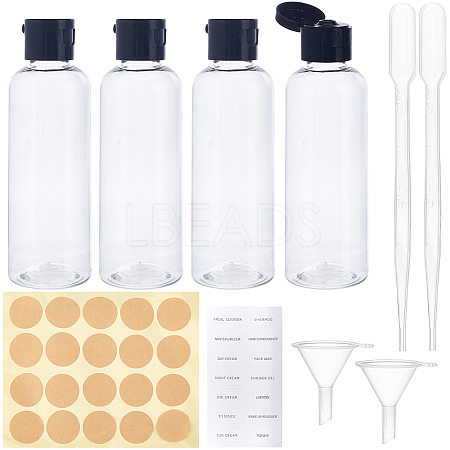 PET Flip Top Cap Bottle AJEW-GF009-91C-1