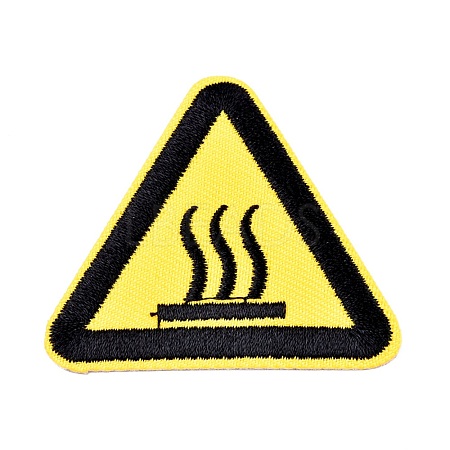 Computerized Embroidery Cloth Iron on/Sew on Patches DIY-M006-12C-1