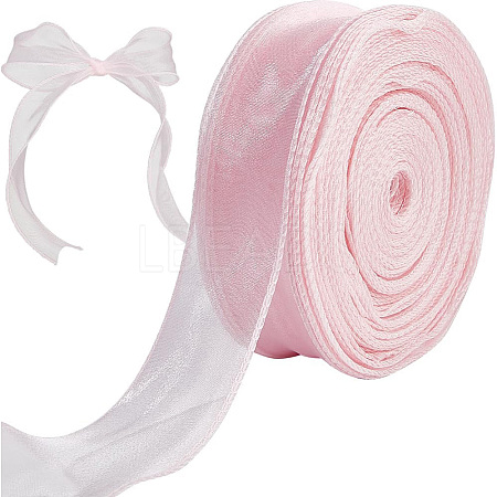 Polyester Organza Ribbons SRIB-WH20020-003A-04-1