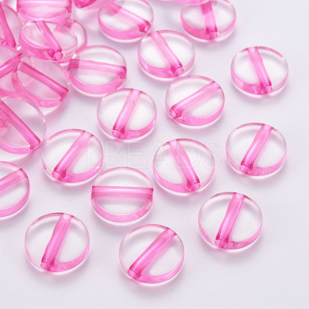 Transparent Acrylic Beads TACR-S154-09A-82-1