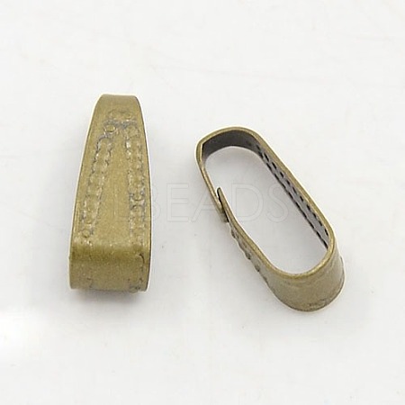 Brass Snap on Bails KK-H338-AB-LF-1