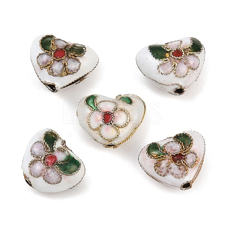 Handmade Cloisonne Beads CLB052Y-1-1