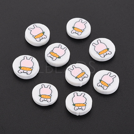 Handmade Polymer Clay Cabochons CLAY-N006-101-1