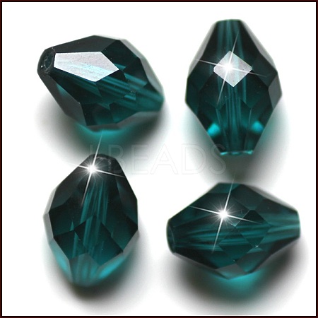 Imitation Austrian Crystal Beads SWAR-F054-9x6mm-24-1