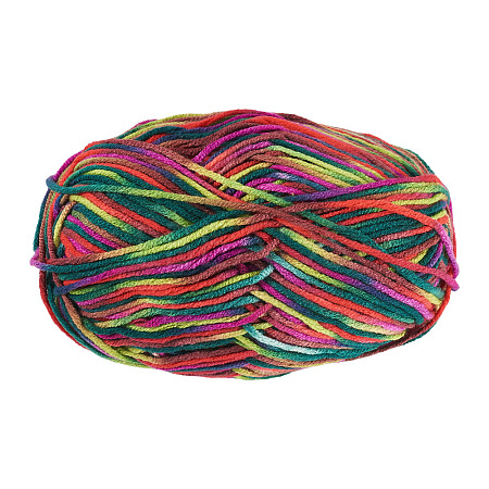 Light Gradient Segment Dyed Polyester Yarn DIY-TADJ0002-005L-1
